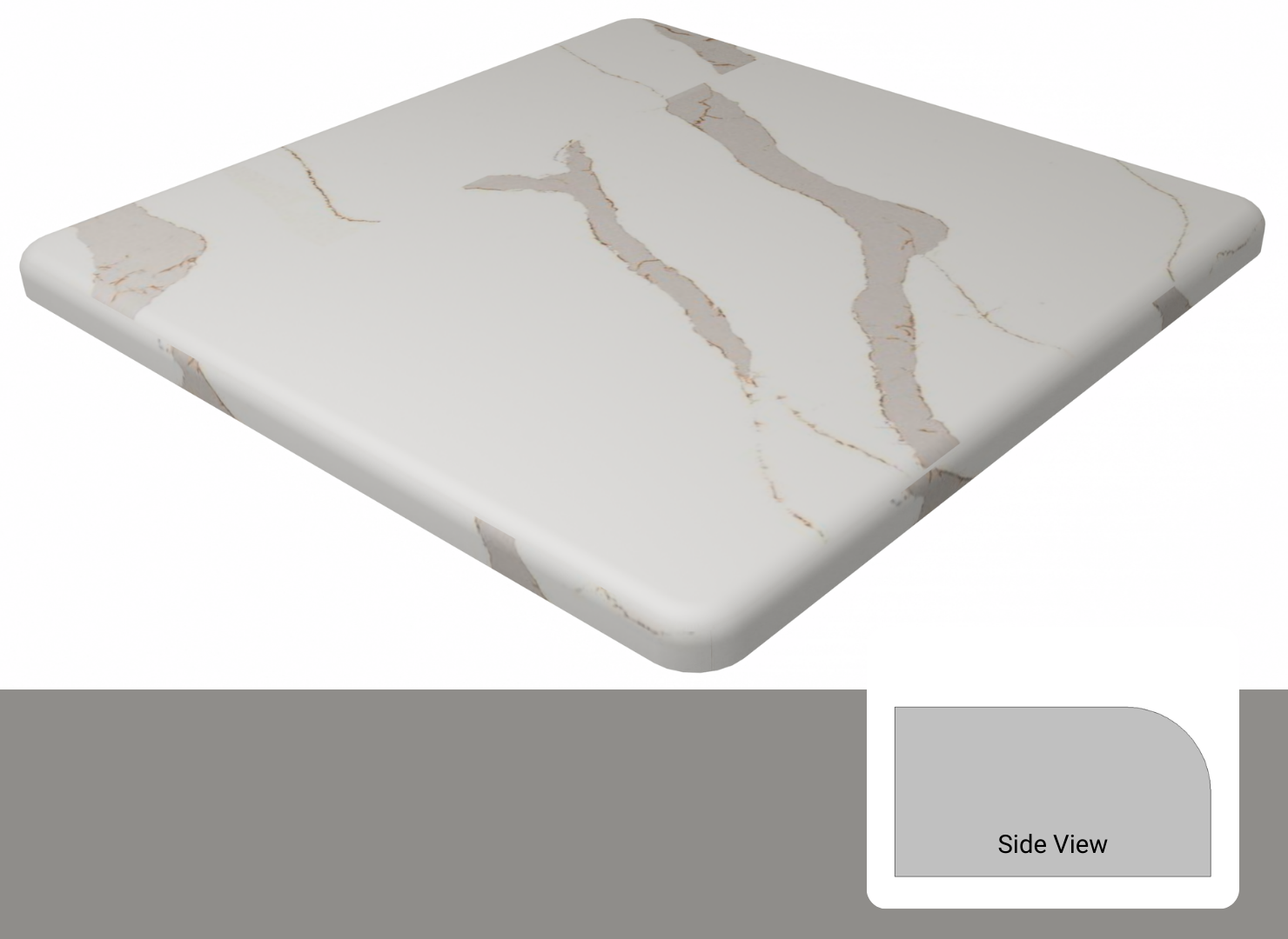 1/2 Bullnose Edge Profile