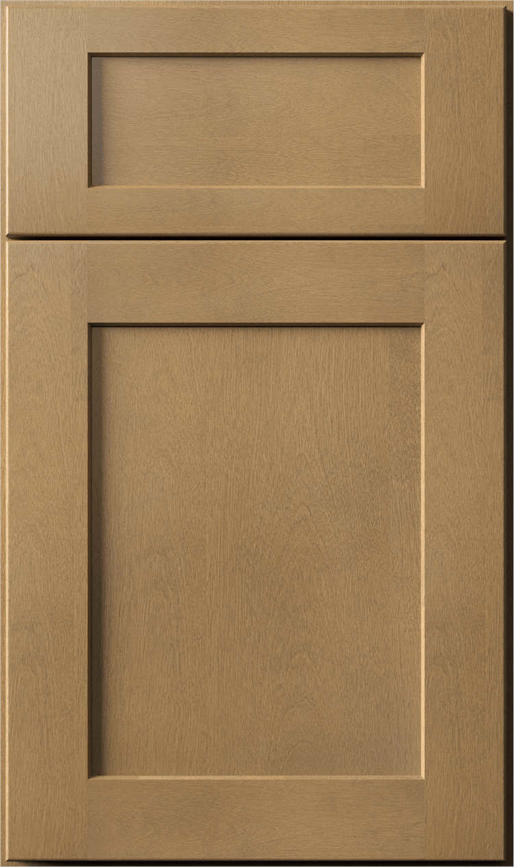 Shaker cabinet door, SKU LK-CAB11001, Medium Brown (Timber)