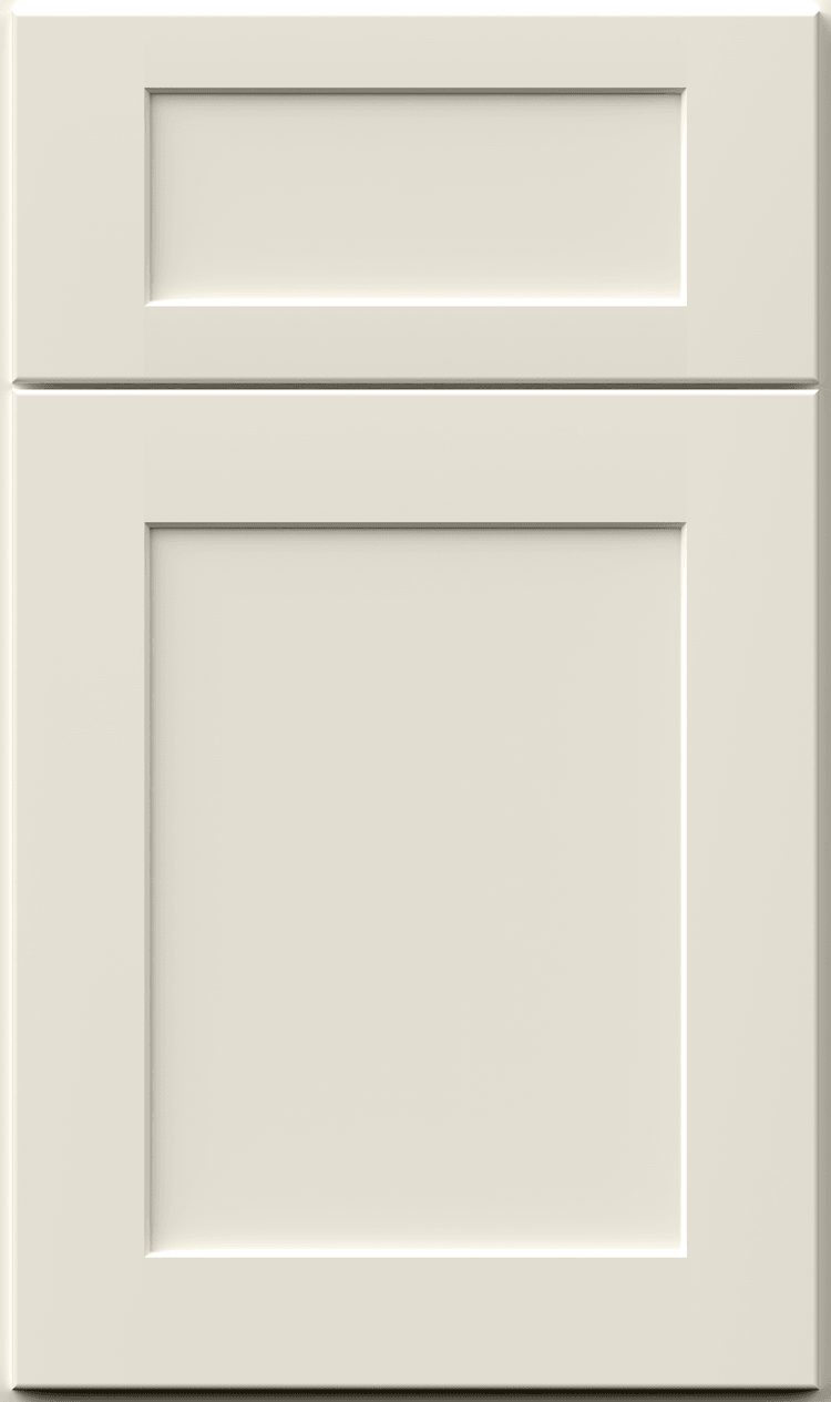 Shaker cabinet door, SKU LK-CAB11003, White (Dove)