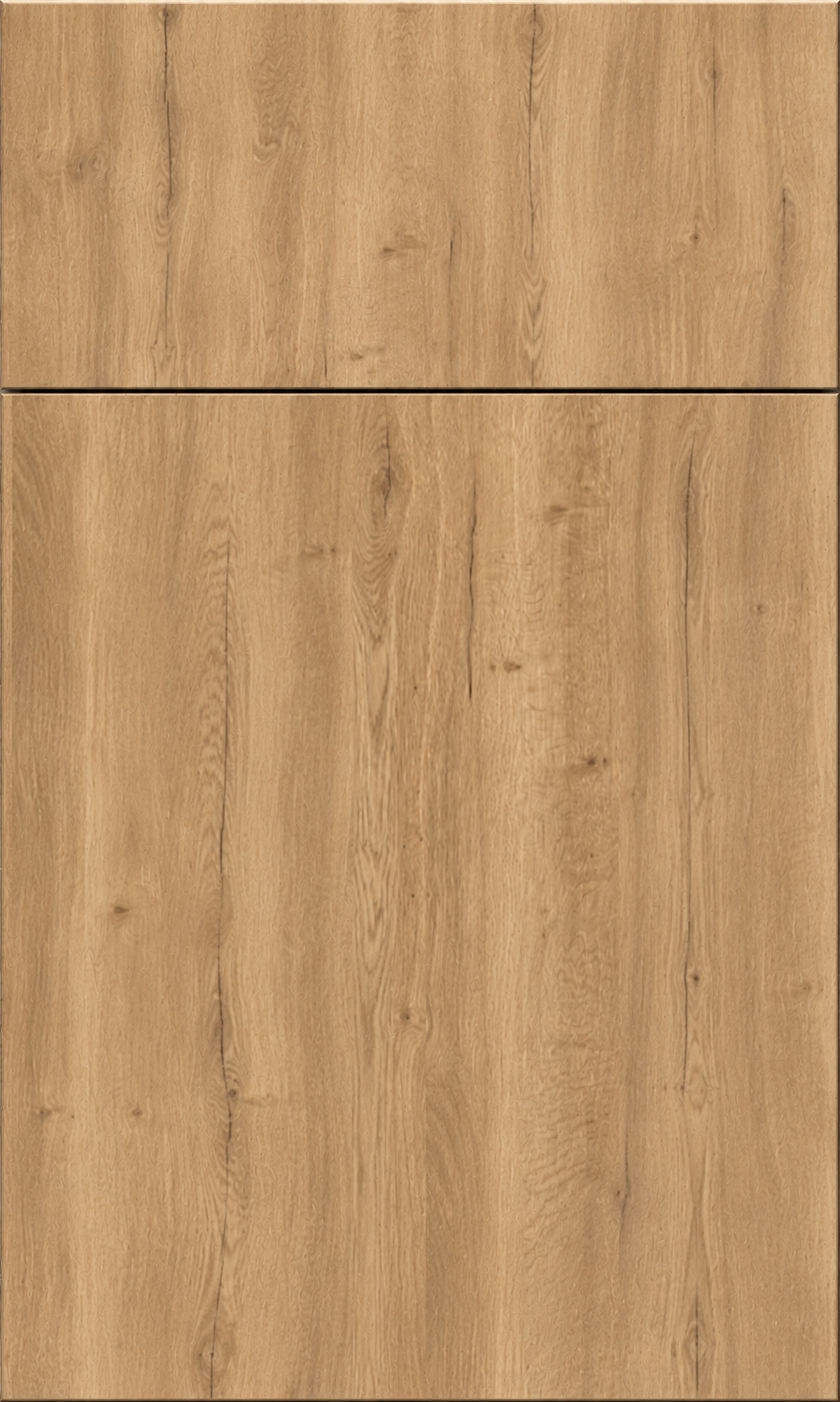 Textured oak cabinet door, SKU LK-CAB40035, Medium Brown