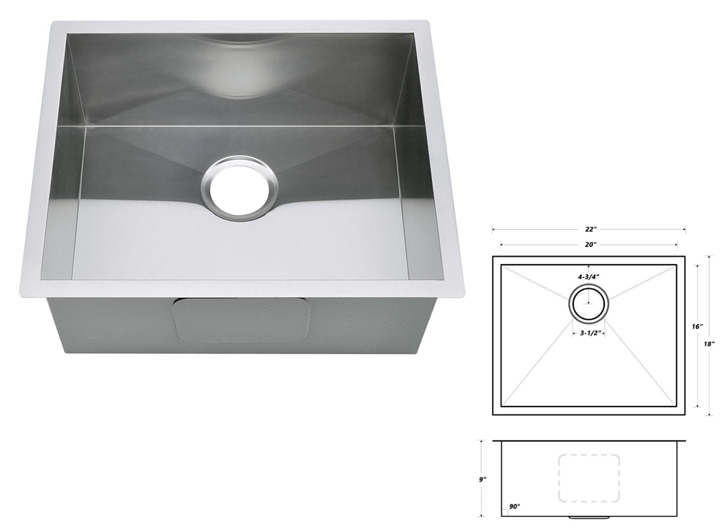 Undermount Stainless Steel