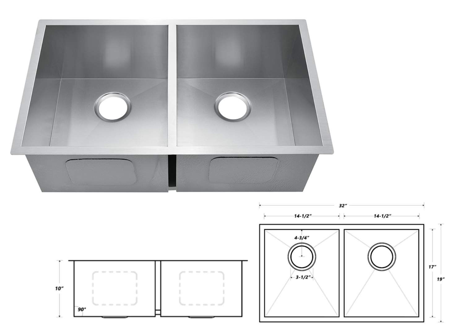Undermount Stainless Steel