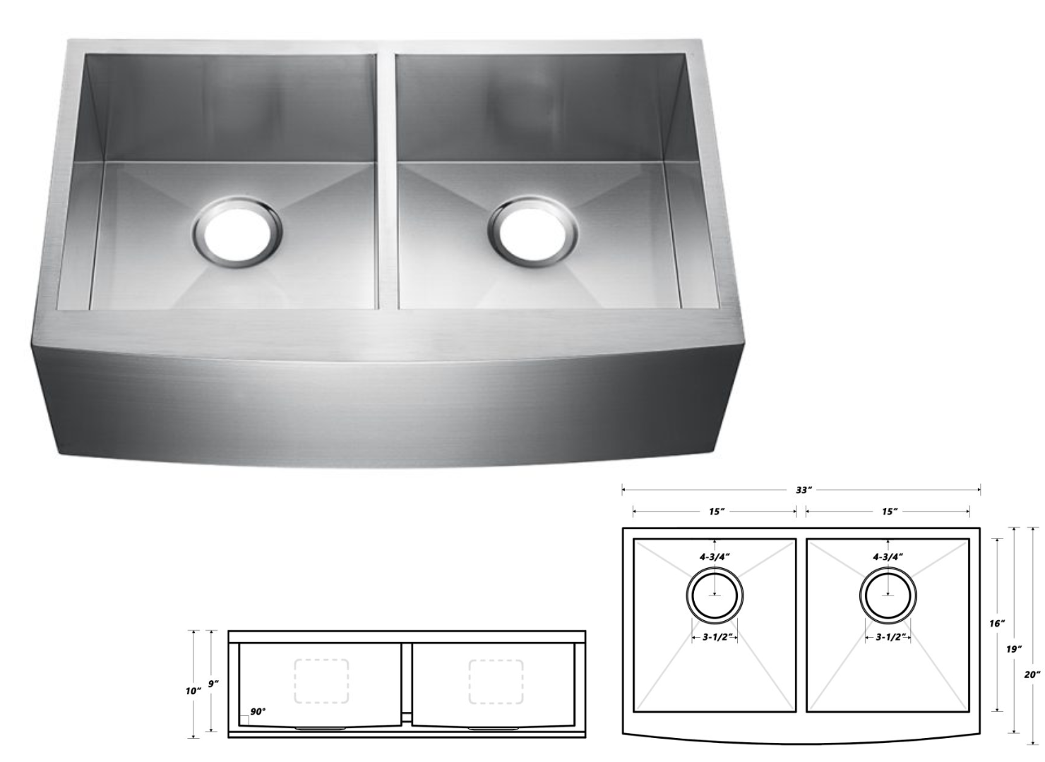Farm Sink Stainless Steel
